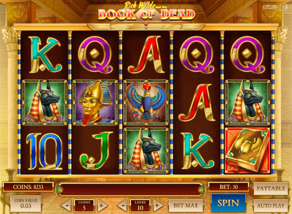 book of dead free spins bonus