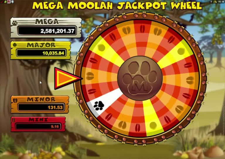 mega moolah jackpotter